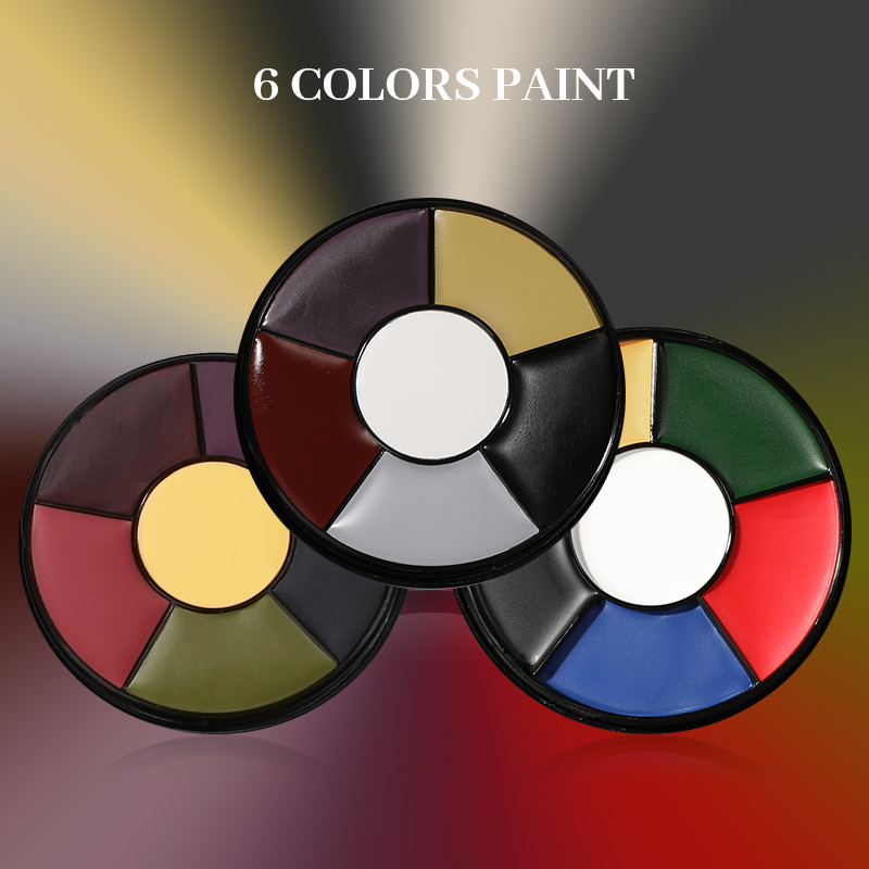 6 Color Oil Camo Face & Body M - Camo Face Paint recension och pris