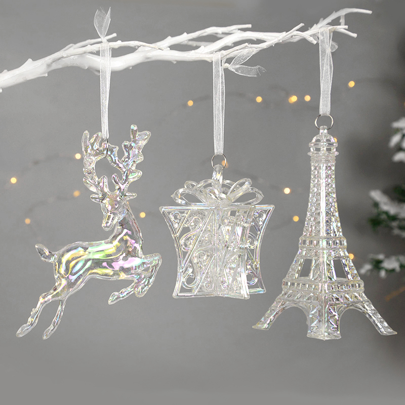 Acrylic Christmas Tree Hanging - Elk Bugle Call recension och pris