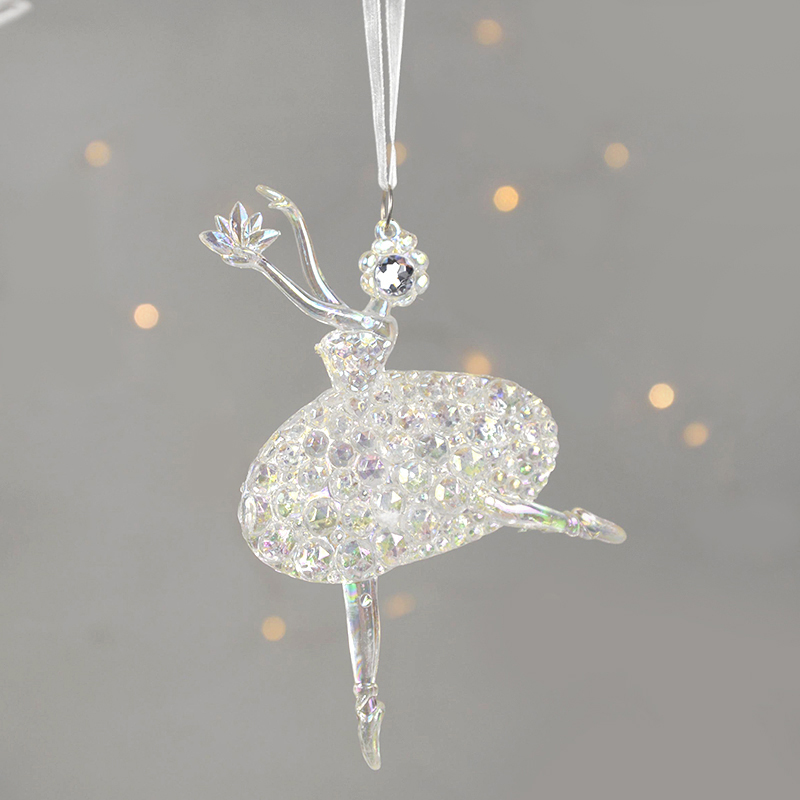 Acrylic Christmas Tree Hanging - Elk Bugle Call recension och pris