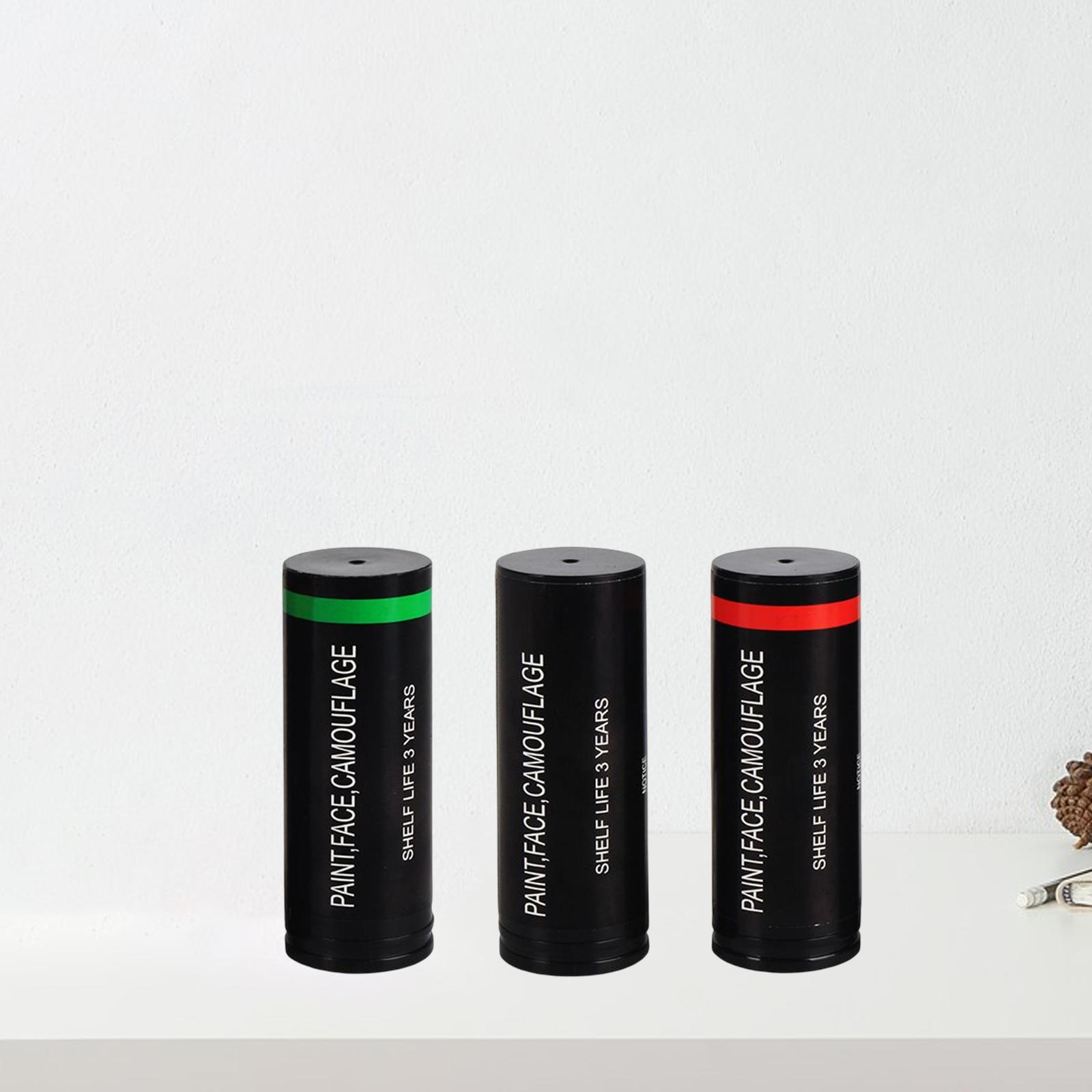 3x Red Black Camo Face , Body  - Camo Face Paint recension och pris