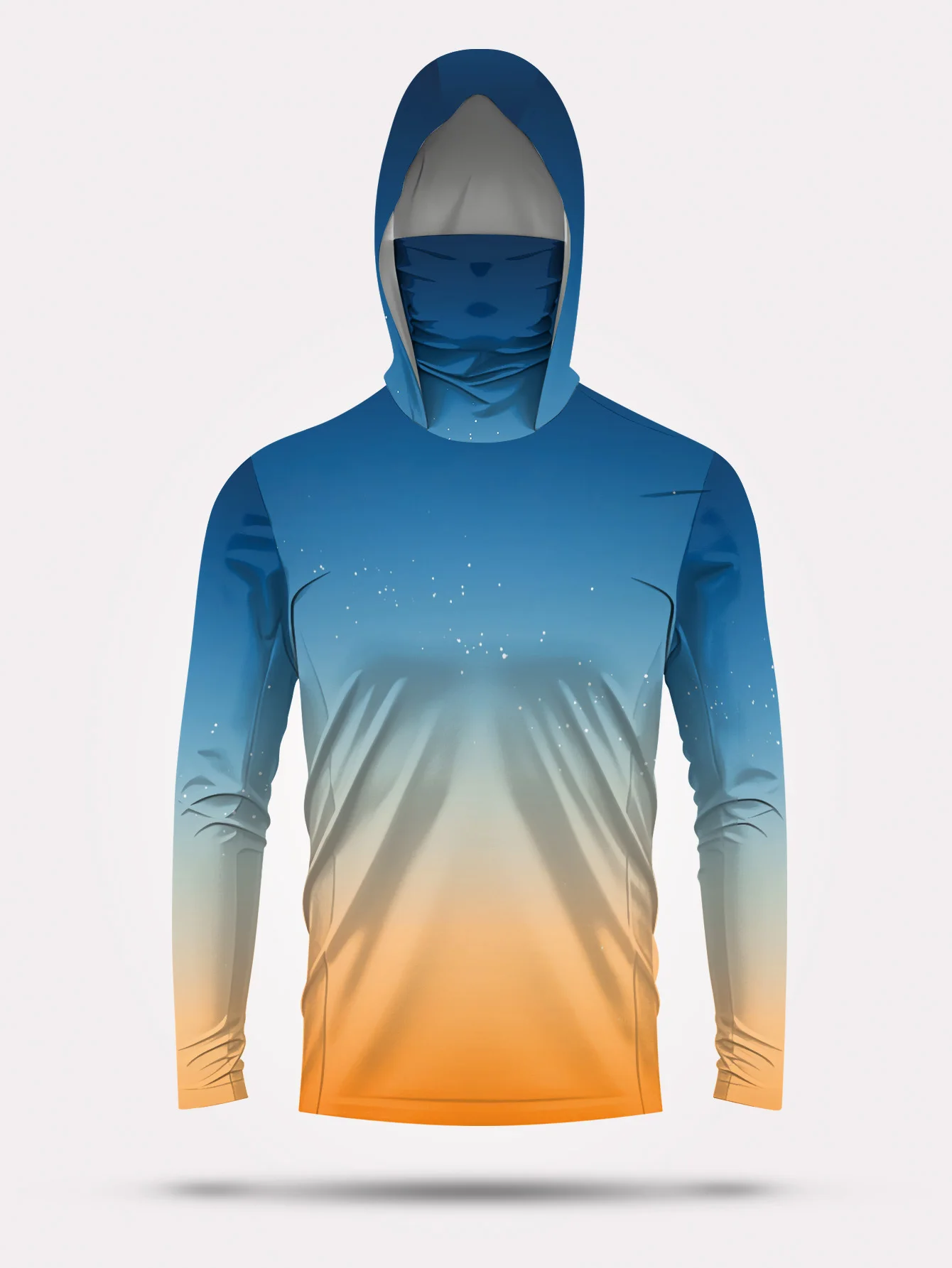 Mens Fishing Shirt Hooded UPF  - Outdoor Hunting Prints recension och pris