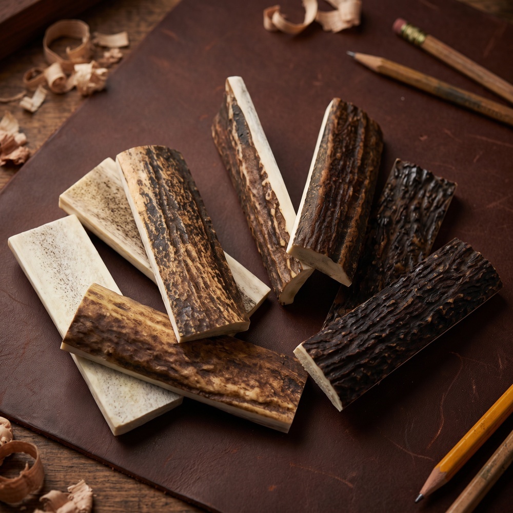 1 Pair High-quality Natural El - Elk Bugle Call recension och pris