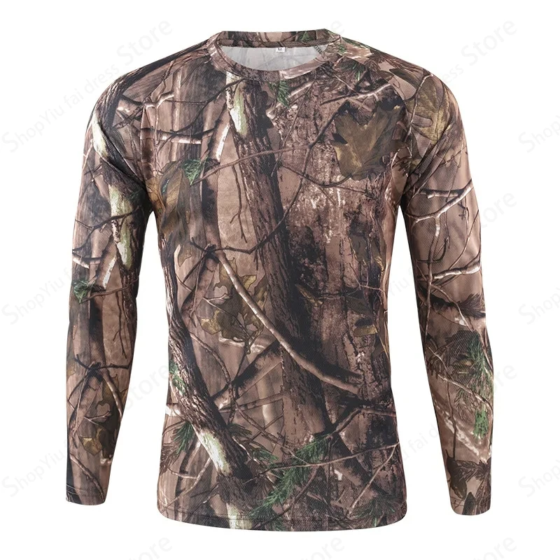 Mens Camo Long Sleeve T Shirt  - Outdoor Hunting Prints recension och pris