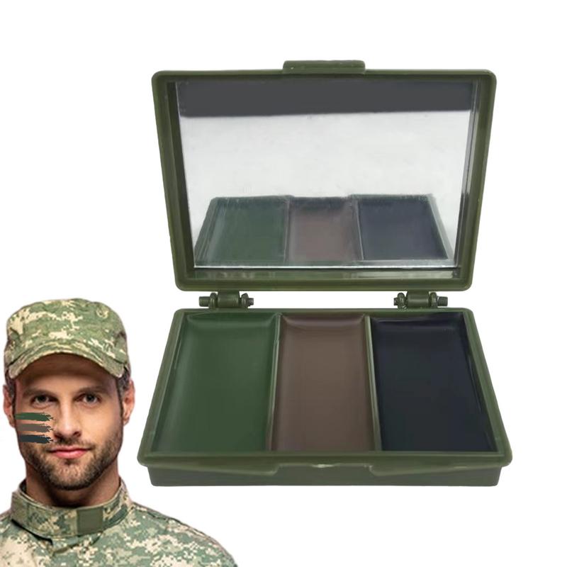 3 Colors Army Fans CS Shooting - Camo Face Paint recension och pris