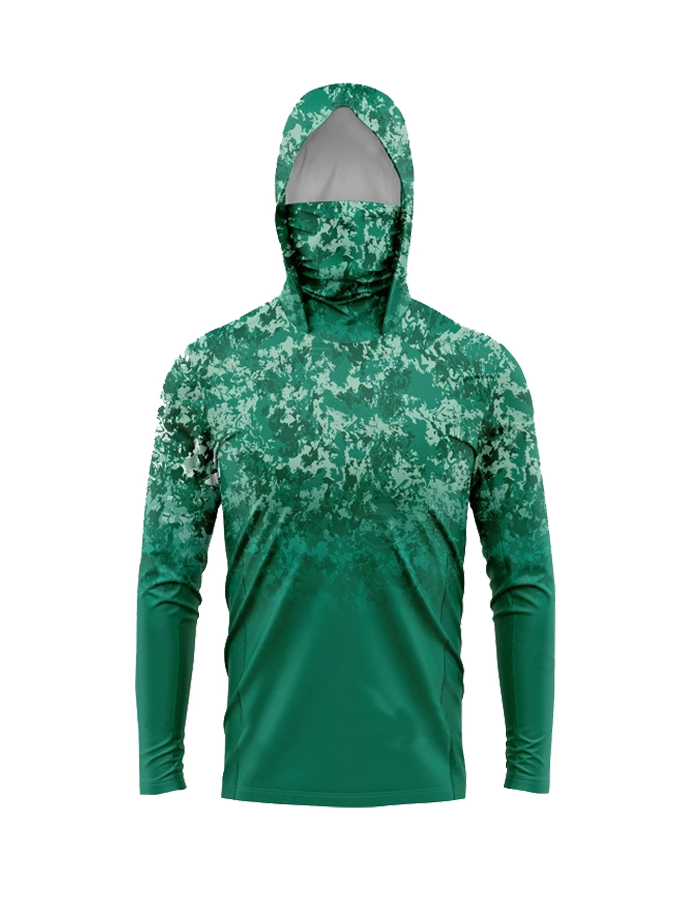 Men UPF50+ Sun Protection Fish - Outdoor Hunting Prints recension och pris